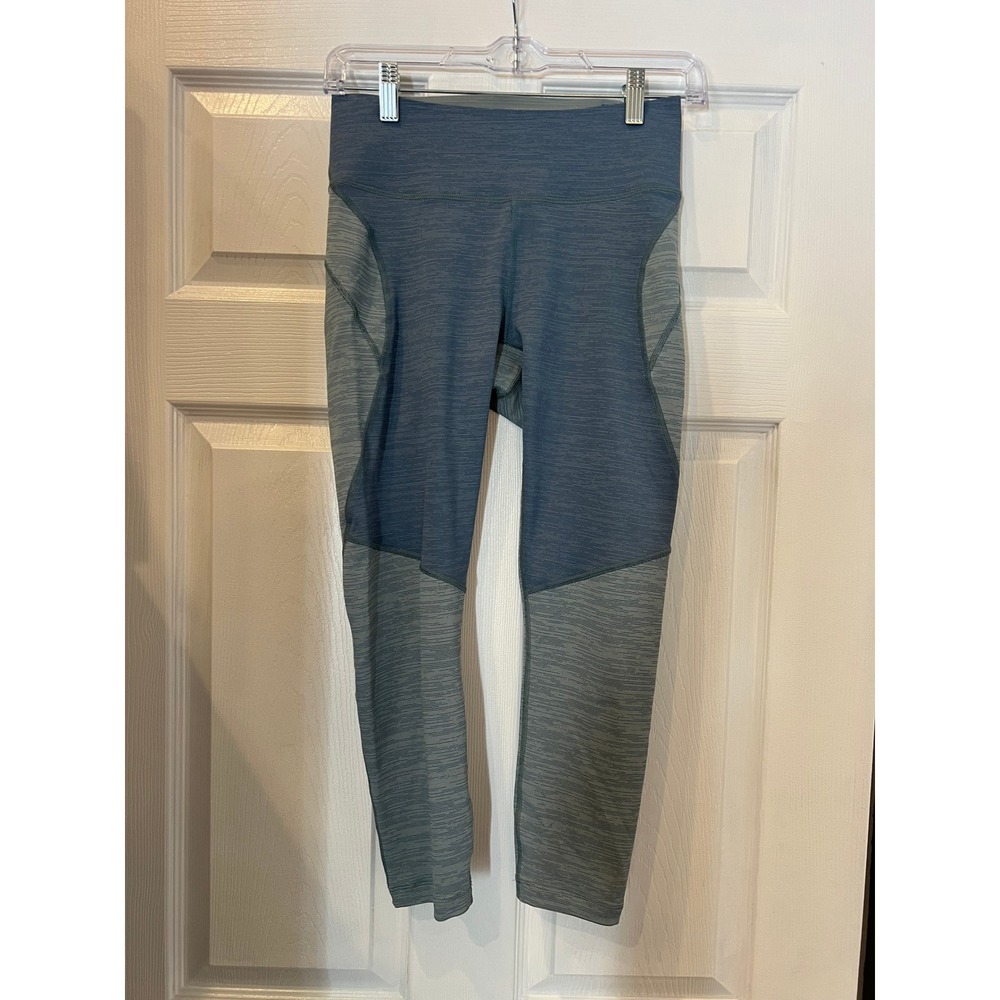 Outdoor Voices Leggings Nylon Lycra Spandex Colorblock Space Dye TechSweat